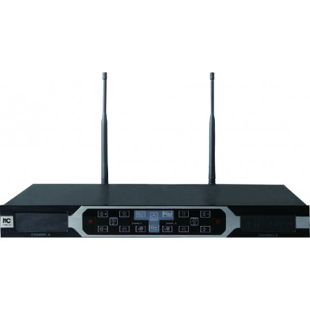 T-521UF/ T-521UP/ T-521UR/ T-521UX/ T-521UY/ T-521UE Беспроводной микрофон UHF с сенсорным экраном FM