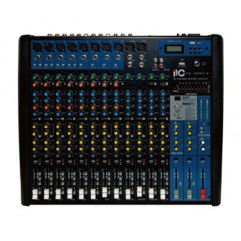 TS-16PFX-4 16-канальный микшер с DSP с 4 группами